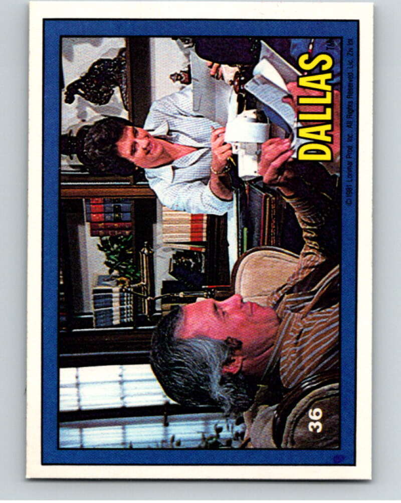 1981 Dalls TV Show #36 Ray / Bobby  V68501 Image 1