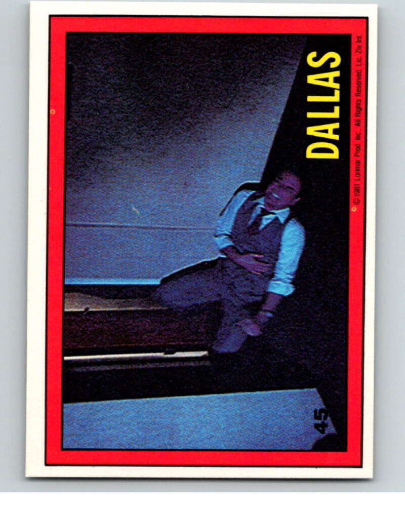 1981 Dalls TV Show #45 J.R.  V68506 Image 1