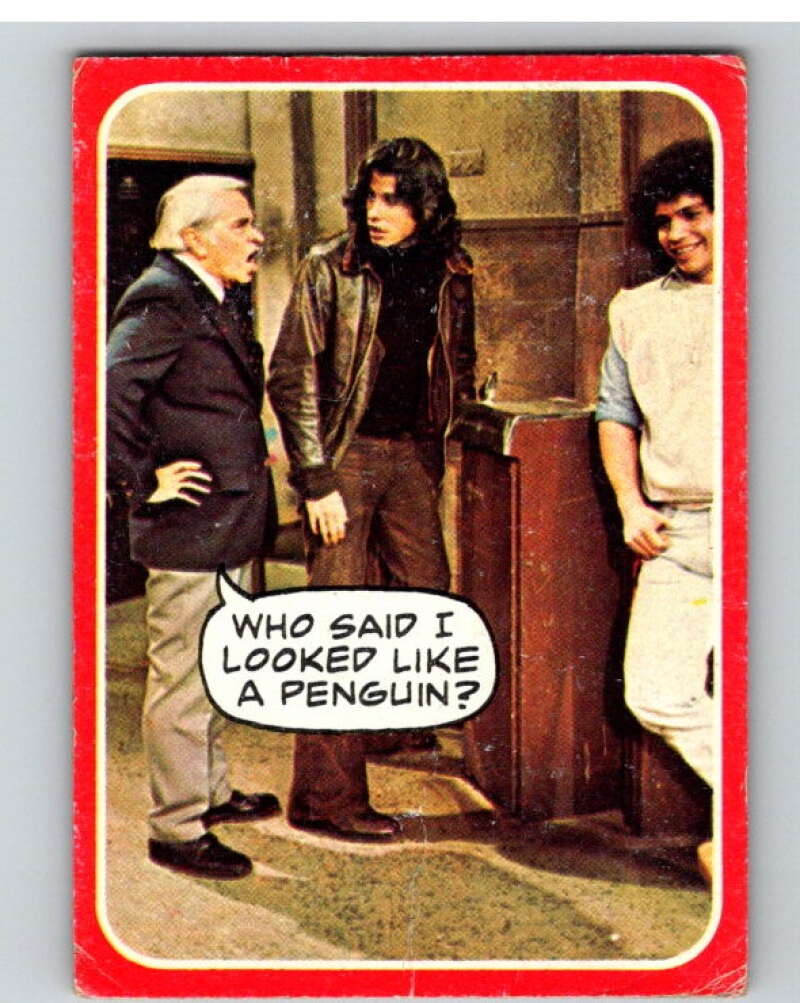 1976 Topps Welcome Back Kotter #8 Who said I looked..  V68515 Image 1