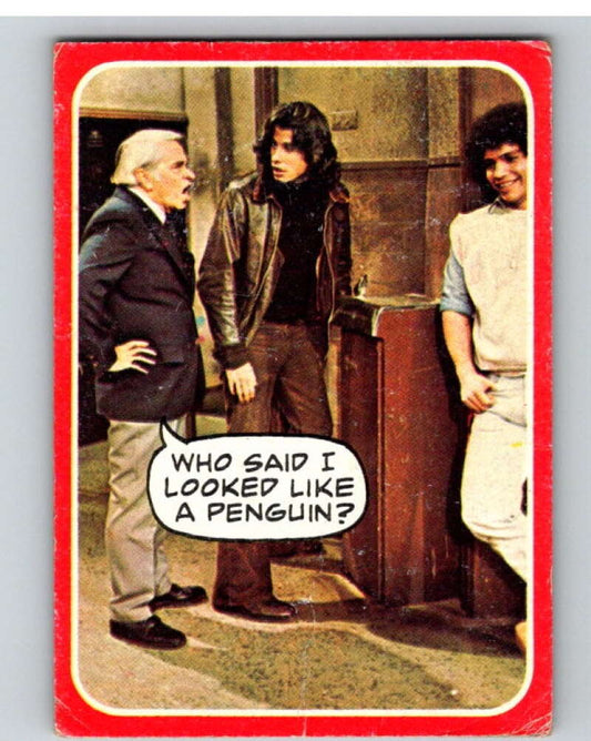 1976 Topps Welcome Back Kotter #8 Who said I looked..  V68515 Image 1