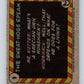 1976 Topps Welcome Back Kotter #9 To be or not to be..  V68516 Image 2