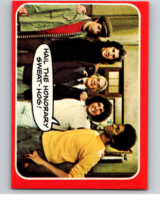 1976 Topps Welcome Back Kotter #29 Hail the honorary..  V68526 Image 1