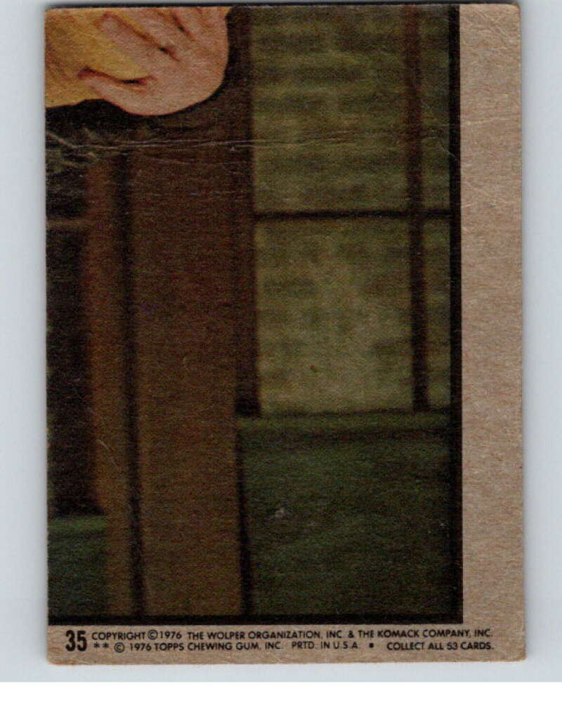 1976 Topps Welcome Back Kotter #35 How long can a man live..  V68529 Image 2