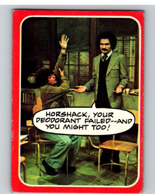 1976 Topps Welcome Back Kotter #41 Horshack/your deodorant failed..  V68531 Image 1