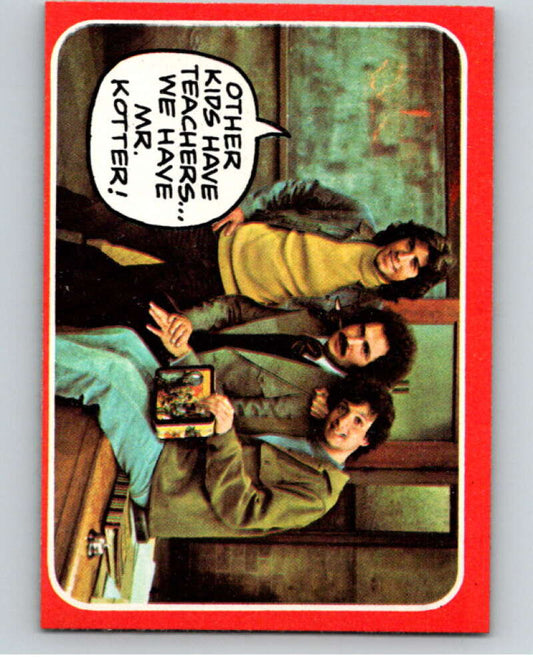 1976 Topps Welcome Back Kotter #44 Other kids have teachers..  V68532 Image 1