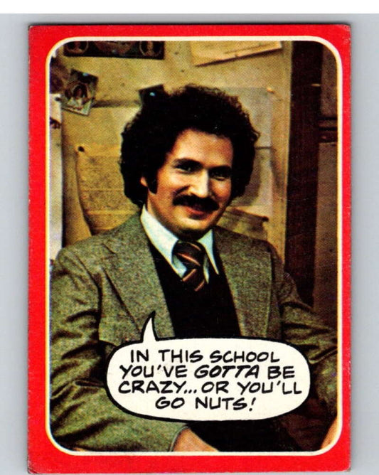 1976 Topps Welcome Back Kotter #53 In this school you've gotta..  V68536 Image 1