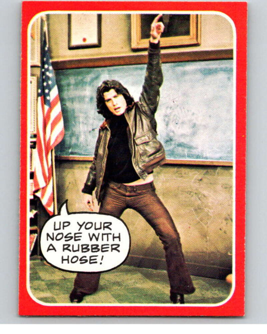 1976 OPC Welcome Back Kotter #1 Up your nose..  V68537 Image 1