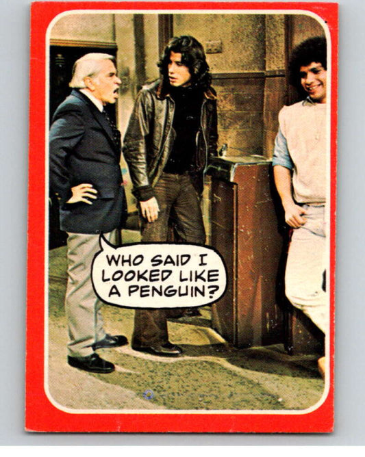 1976 OPC Welcome Back Kotter #8 Who said I looked..  V68540 Image 1