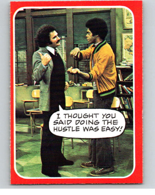1976 OPC Welcome Back Kotter #10 I Thought You Said..  V68542 Image 1