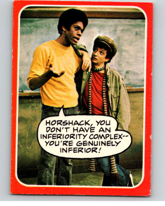 1976 OPC Welcome Back Kotter #11 Horshack, You Don't Have..  V68543 Image 1