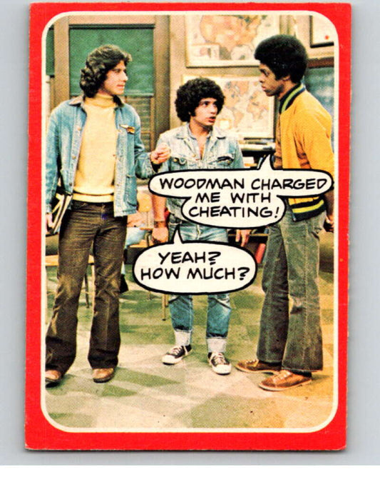 1976 OPC Welcome Back Kotter #13 Woodman charged me..  V68545 Image 1