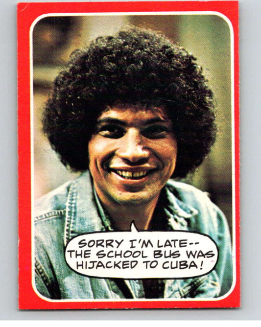 1976 OPC Welcome Back Kotter #20 Sorry I'm Late..  V68550 Image 1