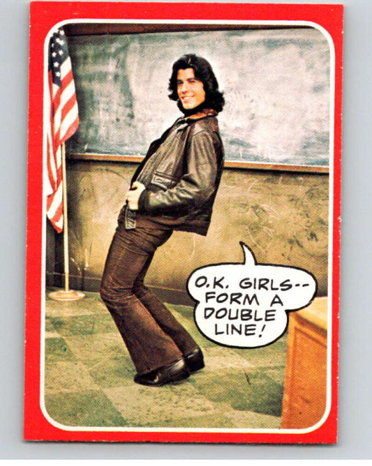 1976 OPC Welcome Back Kotter #25 A Double Line..  V68551 Image 1