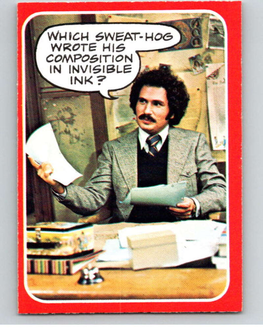 1976 OPC Welcome Back Kotter #33 Which Sweat-Hog..  V68558 Image 1