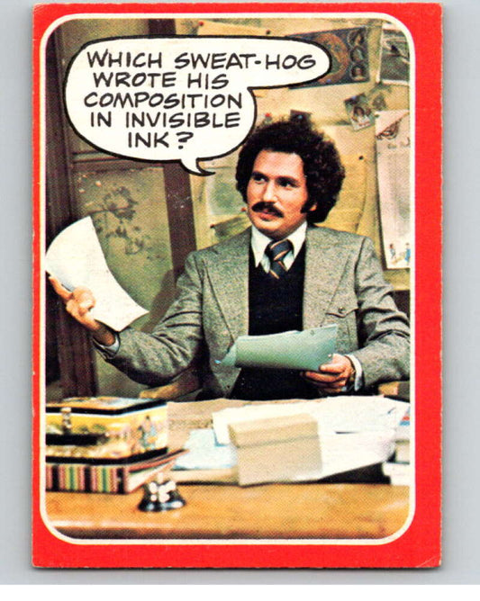 1976 OPC Welcome Back Kotter #33 Which Sweat-Hog..  V68559 Image 1