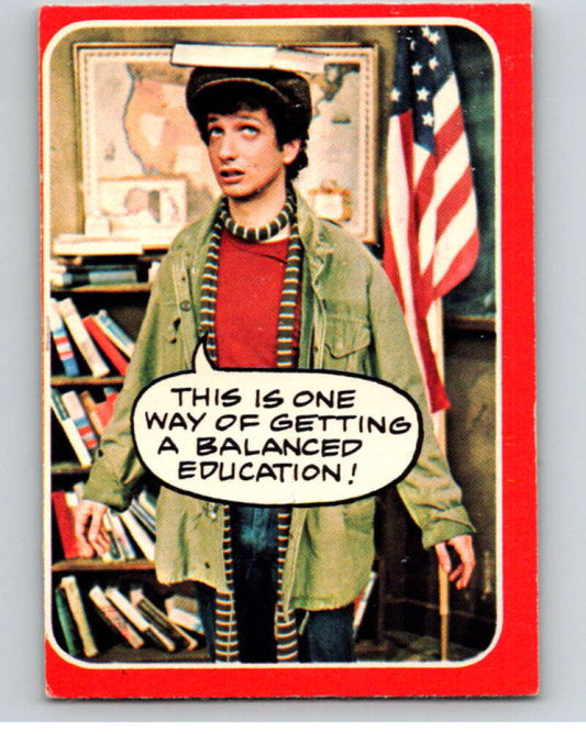 1976 OPC Welcome Back Kotter #38 This Is One Way..  V68561 Image 1