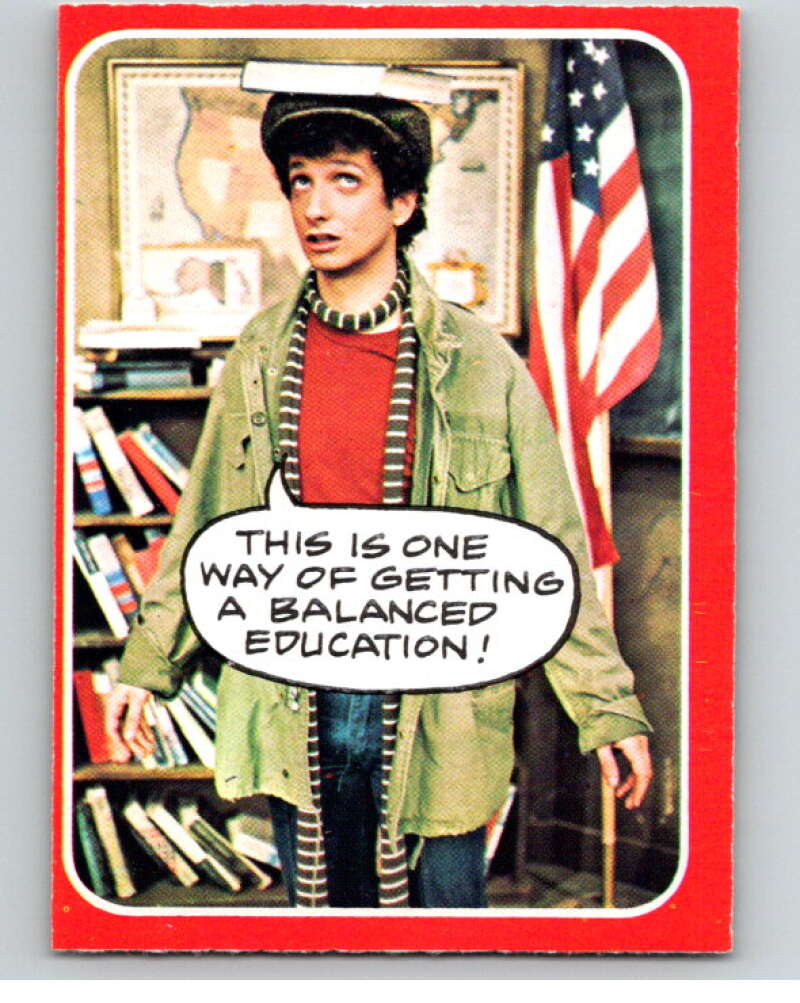 1976 OPC Welcome Back Kotter #38 This Is One Way..  V68562 Image 1