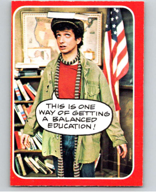1976 OPC Welcome Back Kotter #38 This Is One Way..  V68562 Image 1