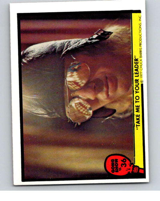 1977 Gong Show #36 Take me to your leader  V68579 Image 1