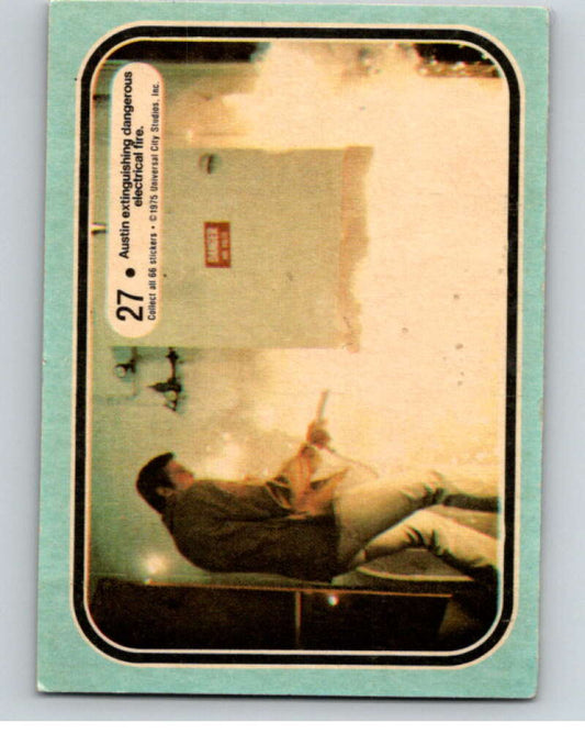 1975 Six Million Dollar Man #27 Austin Extinguish. Dangerous Elect..  V68637 Image 1