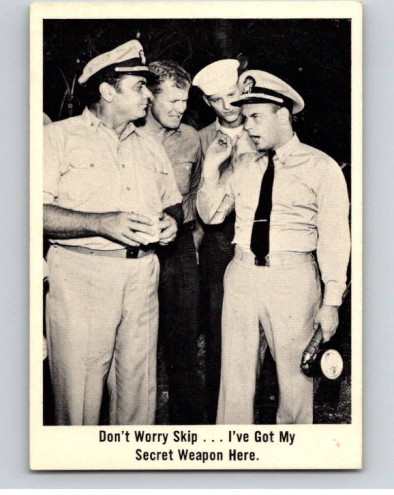 1965 Fleer McHale's Navy #30 Don't worry Skip..  V68645 Image 1
