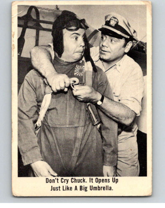 1965 Fleer McHale's Navy #49 Don't cry Chuck..  V68647 Image 1