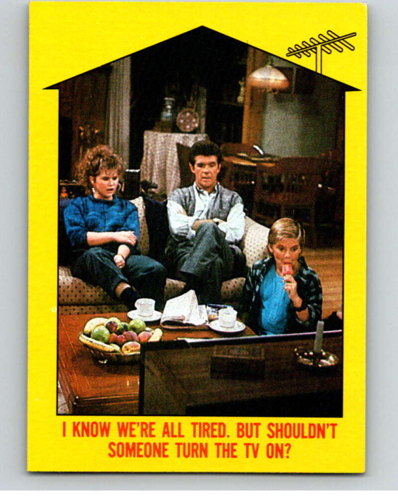1988 Growing Pains #12 I Know We're All Tired  V68681 Image 1
