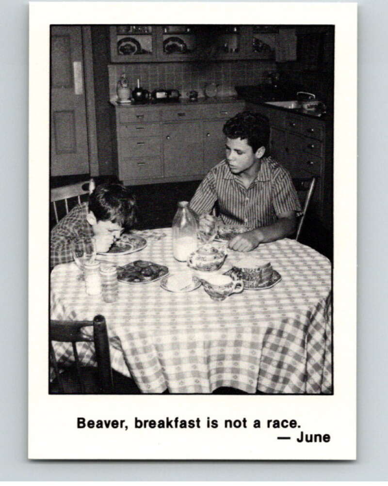 1983 Leave It to Beaver #10 Beaver, Breakfast Is Not a Race  V68720 Image 1