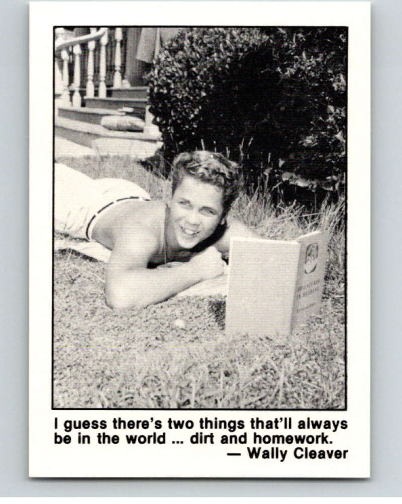 1983 Leave It to Beaver #18 I Guess There's Two Things V68723 Image 1