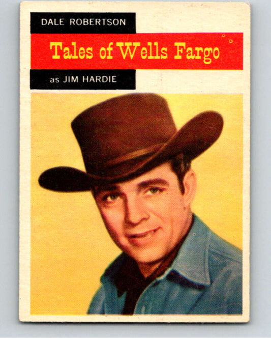 1958 TV Westerns #57 Dale Robertson as Jim Hardie  V68826 Image 1