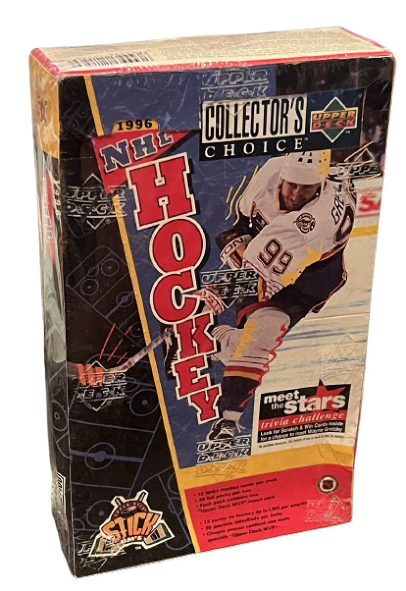 1996-97 Upper Deck Collector's Choice Hockey Hobby Sealed Box - 36 Packs Per Box Image 1