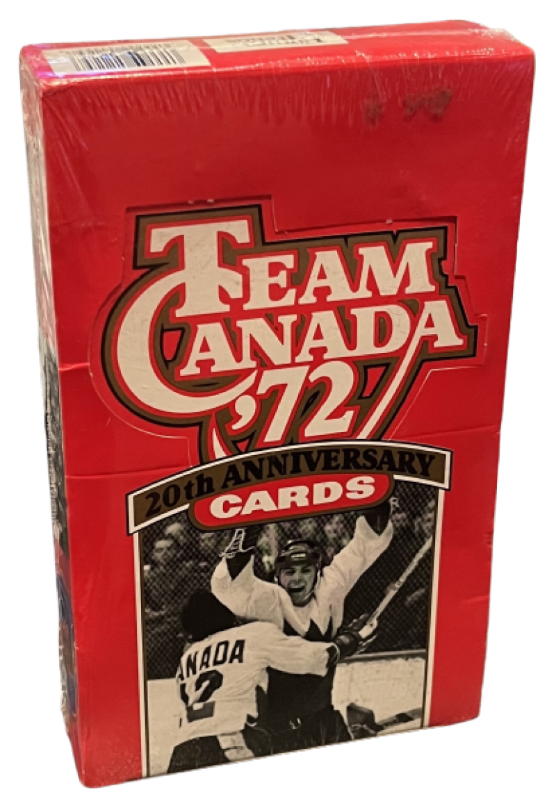 1991 - 1972 Team Canada 20th Anniversary Hobby Sealed Box - 24 Packs Image 1