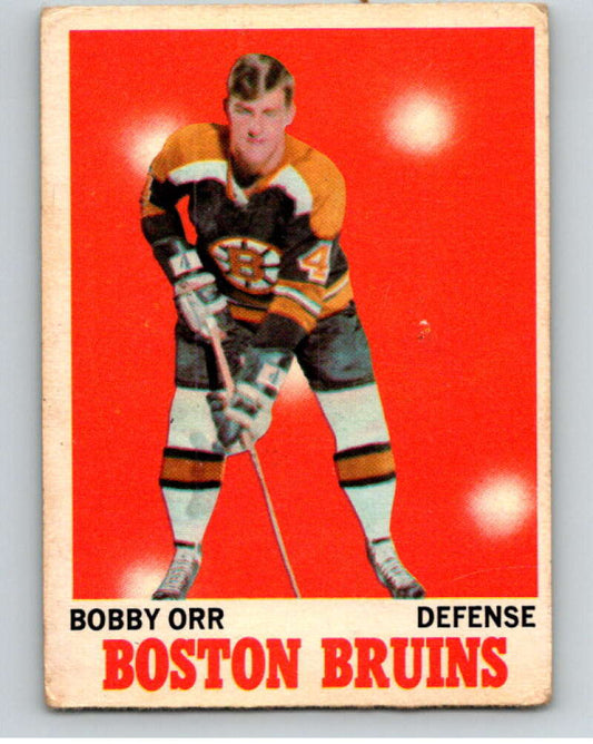 1970-71 O-Pee-Chee #3 Bobby Orr  Boston Bruins  V68830 Image 1