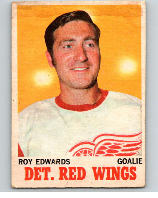 1970-71 O-Pee-Chee #21 Roy Edwards  Detroit Red Wings  V68862 Image 1