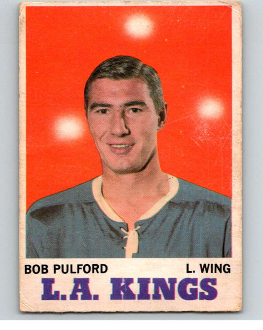 1970-71 O-Pee-Chee #36 Bob Pulford  Los Angeles Kings  V68869 Image 1