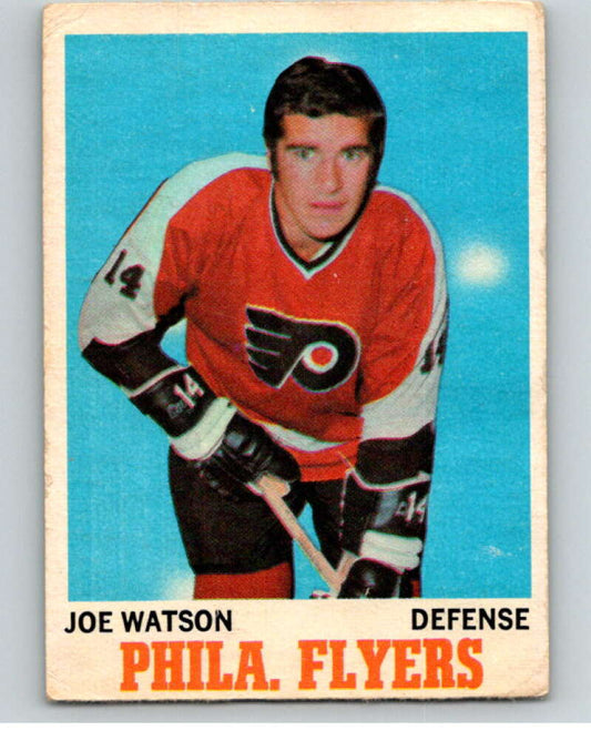 1970-71 O-Pee-Chee #79 Joe Watson  Philadelphia Flyers  V68880 Image 1