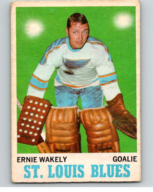 1970-71 O-Pee-Chee #97 Ernie Wakely  RC Rookie St. Louis Blues  V68890 Image 1