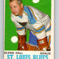 1970-71 O-Pee-Chee #210 Glenn Hall  St. Louis Blues  V68943 Image 1