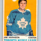 1970-71 O-Pee-Chee #220 Jim Harrison  RC Rookie Toronto Maple Leafs  V68948 Image 1