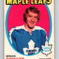 1971-72 O-Pee-Chee #198 Brian Spencer  RC Rookie Leafs  V68980 Image 1