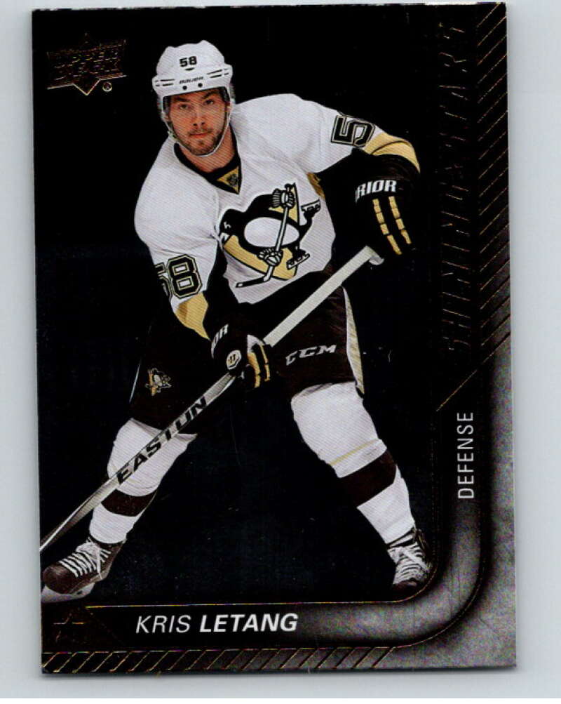 2015-16 Upper Deck Shining Stars #SS-6 Kris Letang  Pittsburgh Penguins  V68995 Image 1