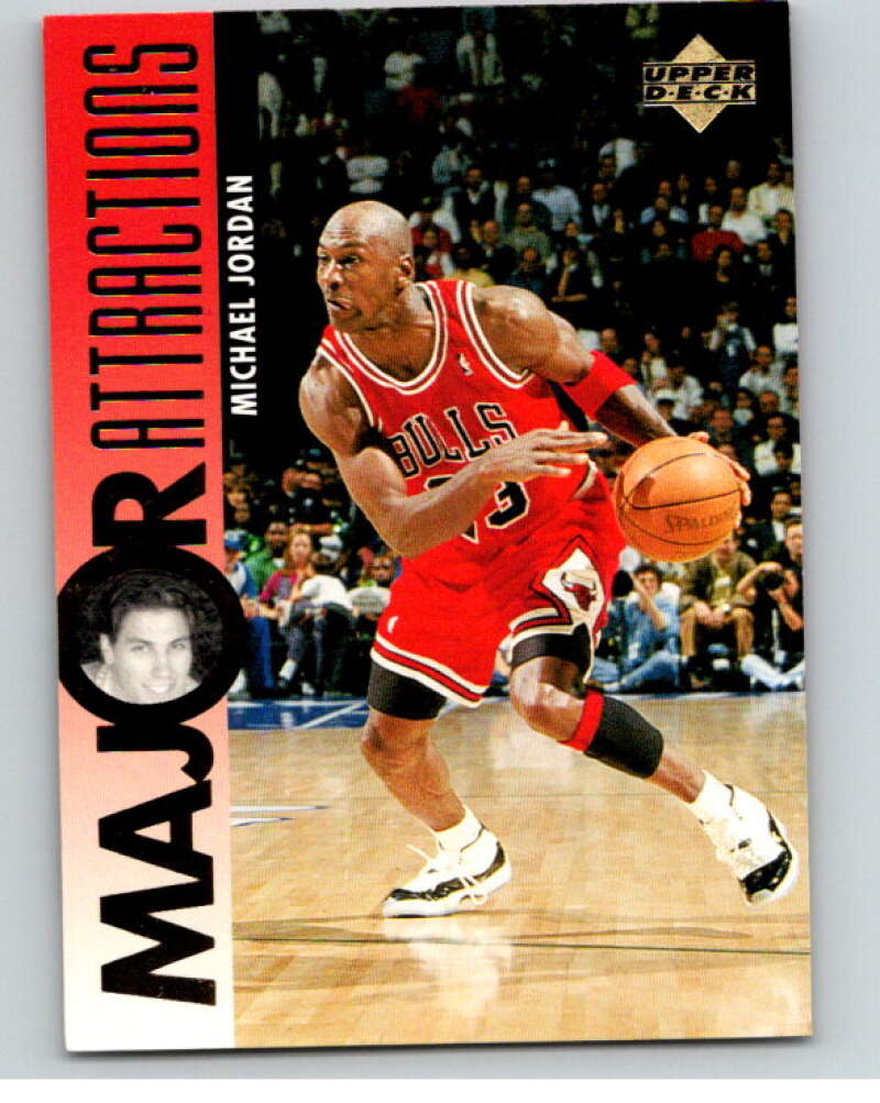 1995-96 Upper Deck #337 Michael Jordan/David Hanson MA  V68999 Image 1