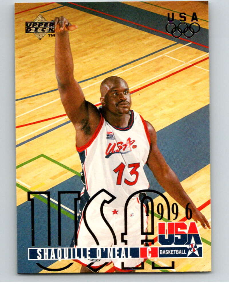 1995-96 Upper Deck #321 Shaquille O'Neal USA   V69002 Image 1