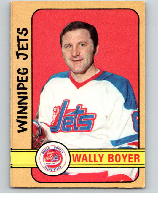 1972-73 O-Pee-Chee #308 Wally Boyer  Winnipeg Jets  V69036 Image 1