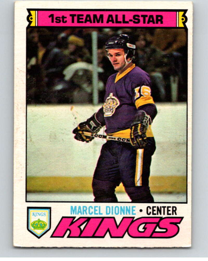 1977-78 O-Pee-Chee #240 Marcel Dionne AS  Los Angeles Kings  V69041 Image 1