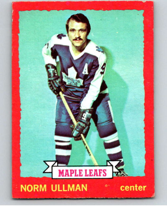 1973-74 O-Pee-Chee #27 Norm Ullman  Toronto Maple Leafs  V69046 Image 1