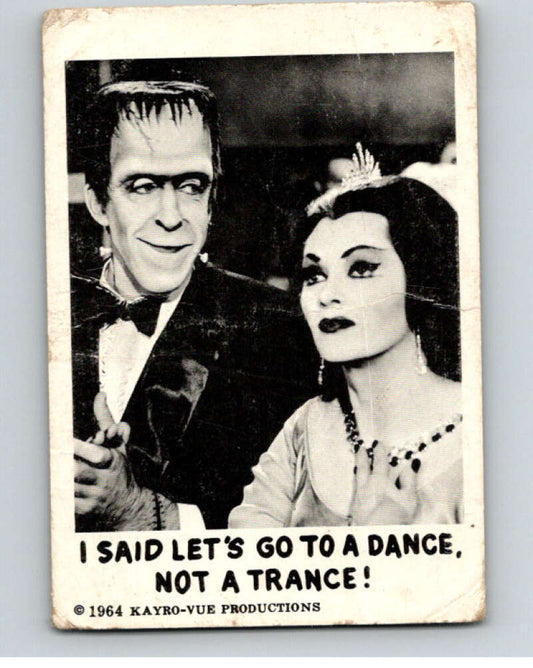 1964 Leaf Munsters #62 I said let's go to a dance   V69064 Image 1