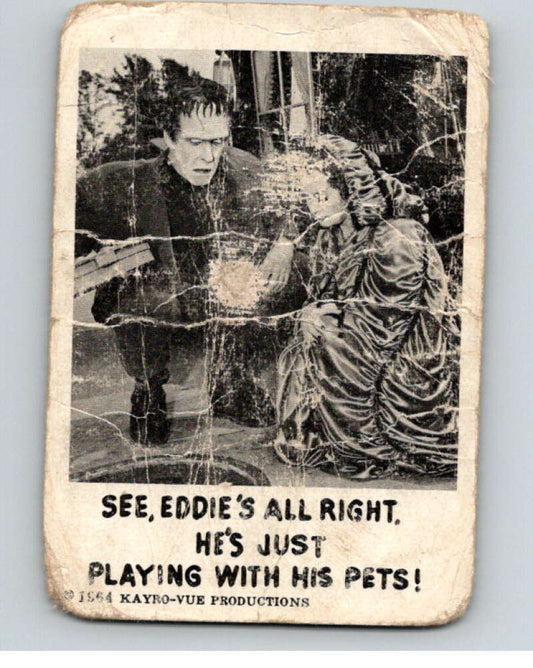 1964 Leaf Munsters #63 See, Eddie's all right   V69065 Image 1