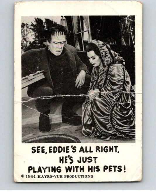 1964 Leaf Munsters #63 See, Eddie's all right   V69066 Image 1
