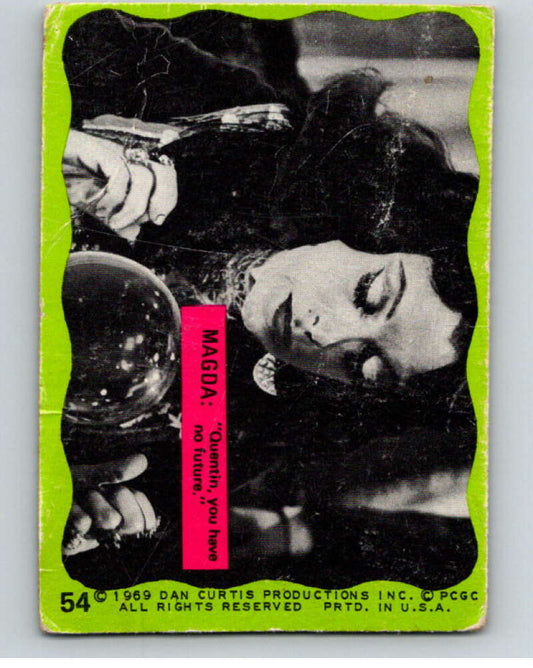 1969 Dark Shadows Green #54 Magda  V69074 Image 1